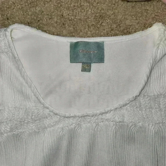 Skies are Blue Lace Long Sleeve Size Large - Picture 4 of 12